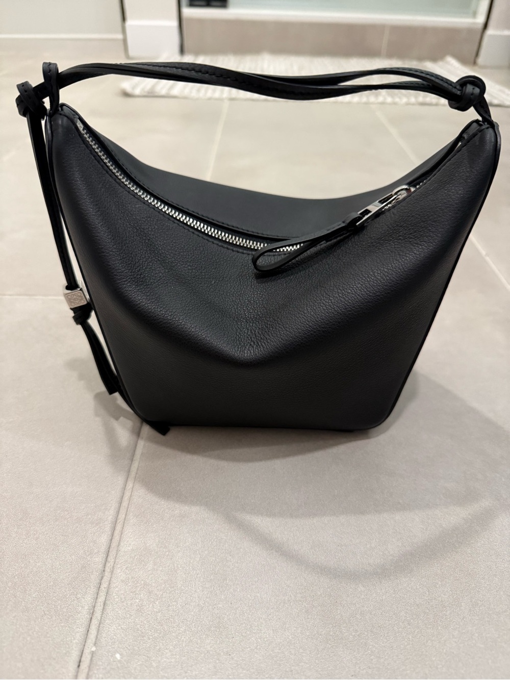 Loewe Black Hammock Bag